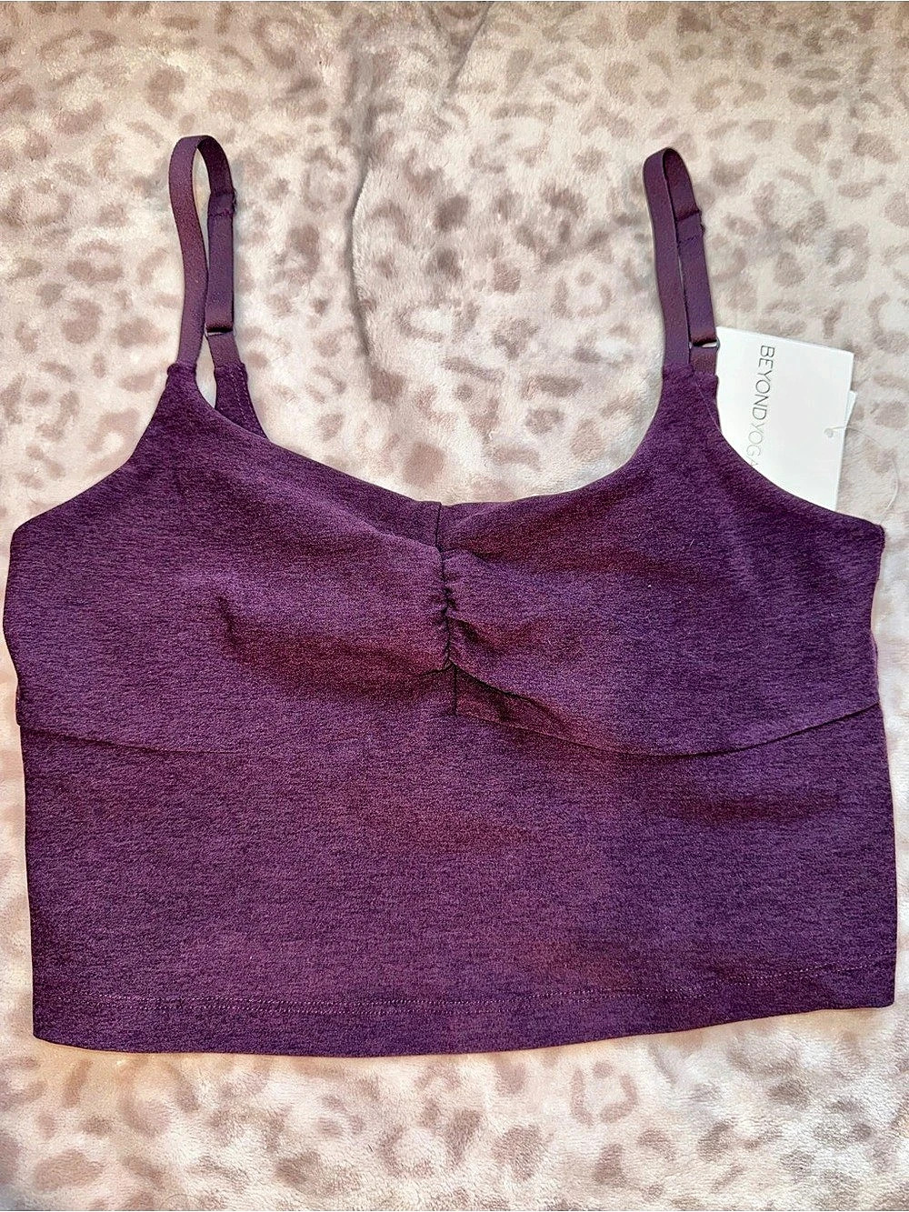 Beyond Yoga Purple Tank Top NWT